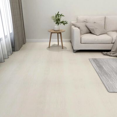 vidaXL Samolepiace podlahové dosky 55 ks, PVC 5,11 m², béžové
