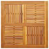 vidaXL Stolov&aacute; doska 90x90x2,2 cm &scaron;tvorec mas&iacute;vna ak&aacute;cia