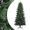 vidaXL Umel&yacute; Skl&aacute;pac&iacute; Vianočn&yacute; Stromček 120 cm PVC a PE Zelen&aacute;