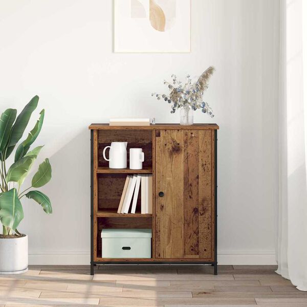 vidaXL Serv&iacute;rovacia skriňa Star&eacute; drevo 70 x 30 x 80 cm