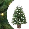 vidaXL Umel&yacute; vianočn&yacute; stromček Zelen&aacute; 95 cm PE a PVC
