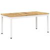 vidaXL Konferenčn&yacute; stol&iacute;k Biela 50 x 100,5 x 45 cm