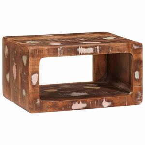 vidaXL Nočn&yacute; stol&iacute;k Hned&aacute; 45 x 30 x 24 cm Mas&iacute;vne obnoven&eacute; drevo