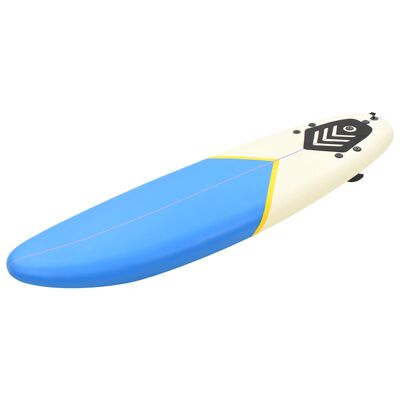 vidaXL Surfová doska 170 cm modrá a krémová