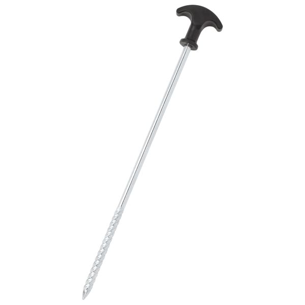 vidaXL Stanov&eacute; kol&iacute;ky 24 ks 30 cm &Oslash;7 mm pozinkovan&aacute; oceľ