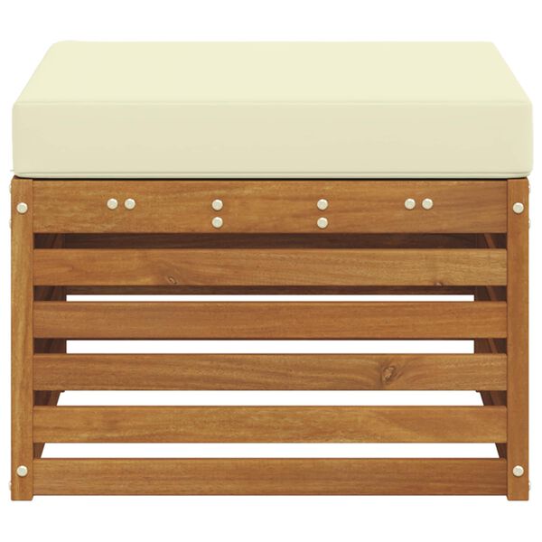 vidaXL Vonkaj&scaron;&iacute; taburet Pevn&eacute; ak&aacute;ciov&eacute; drevo Pr&iacute;rodn&aacute;