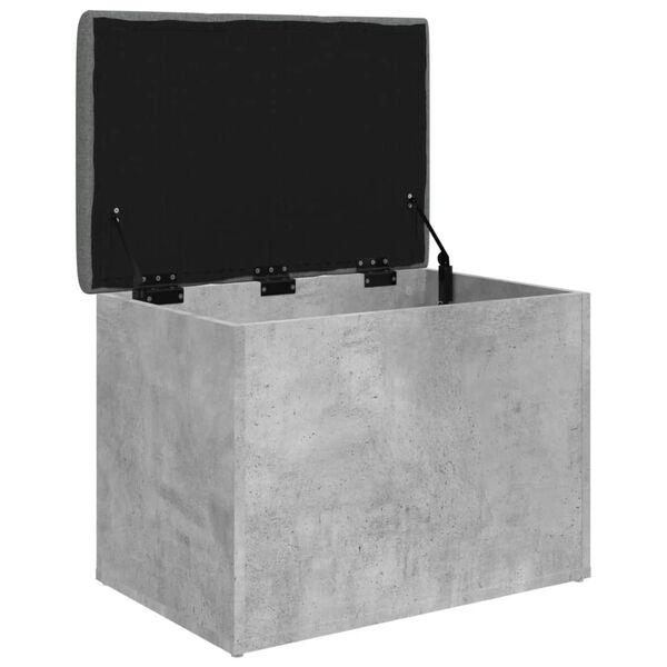 vidaXL &Uacute;ložn&aacute; lavička bet&oacute;nov&aacute; siv&aacute; 62x42x45 cm kompozitn&eacute; drevo