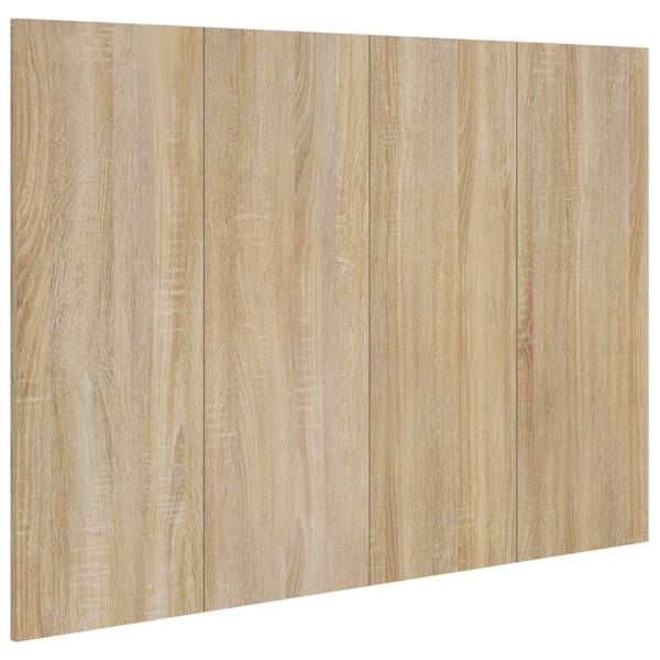 vidaXL Čelo postele dub sonoma 120x1,5x80 cm spracované drevo