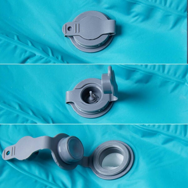 vidaXL Samonafukovac&iacute; kempingov&yacute; matrac s vank&uacute;&scaron; 1 osoby modr&yacute;