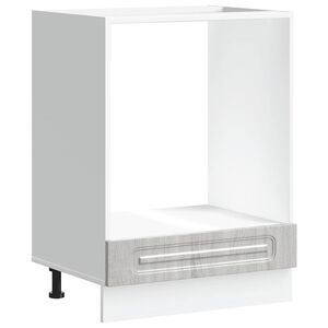 vidaXL Skrinka na r&uacute;ru Kalmar, siv&eacute; sonoma, kompozitn&eacute; drevo