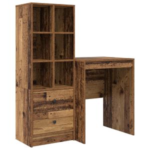 vidaXL St&ocirc;l Star&eacute; drevo 105,5 x 50 x 127 cm 2 ks