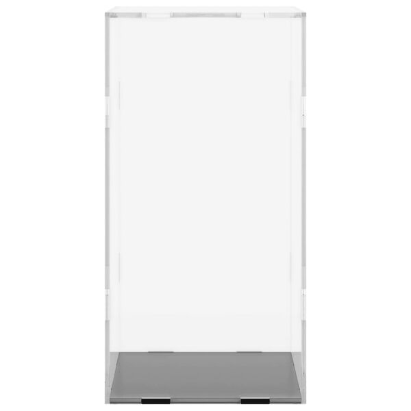 vidaXL Priehľadná reklamná krabica 22x18x35 cm akrylová