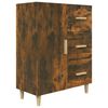 vidaXL Komoda dymov&yacute; dub 69,5x34x90 cm kompozitn&eacute; drevo