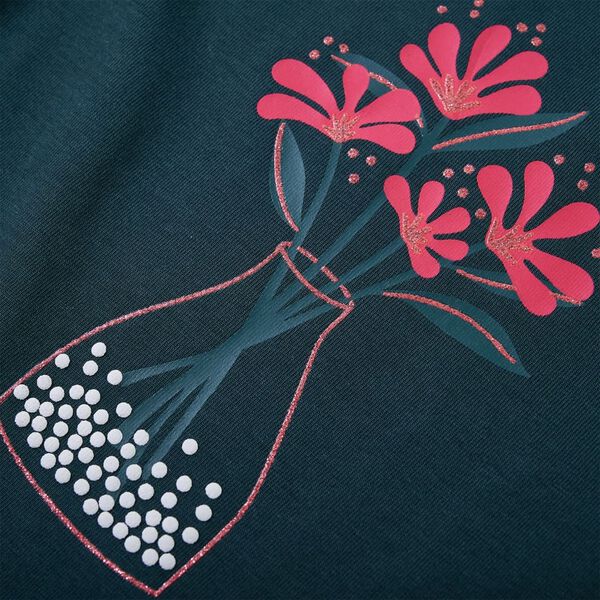 Detsk&eacute; tričko s dlh&yacute;mi ruk&aacute;vmi tmavoyelen&eacute; 116