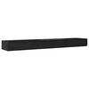 vidaXL Z&aacute;suvky pod posteľ so z&aacute;suvkou Čierny dub 180 x 36,5 x 16,5 cm
