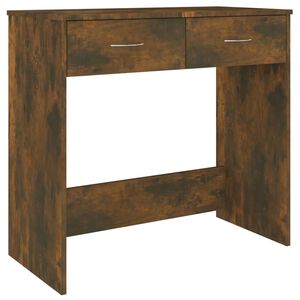 vidaXL St&ocirc;l dymov&yacute; dub 80x40x75 cm spracovan&eacute; drevo