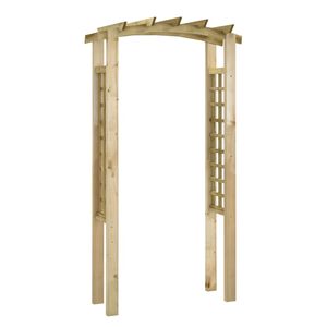 vidaXL Z&aacute;hradn&yacute; obl&uacute;k 110x60x210 cm impregnovan&aacute; mas&iacute;vna borovica