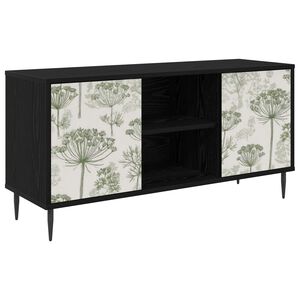 vidaXL TV skrinka GOTHA 102 x 33 x 51 cm Čierny dub Kompozitn&eacute; drevo