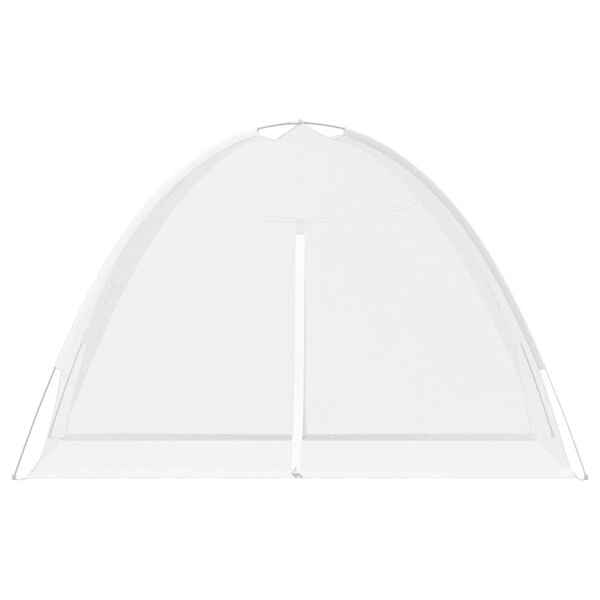 vidaXL Moskyti&eacute;ra jurta s dverami 220 sieťka biela 200x120x130 cm