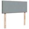 vidaXL Boxspring posteľ s matracom bledosiv&aacute; 120x200 cm l&aacute;tka