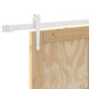 vidaXL Posuvn&eacute; dvere ORKDAL Hned&aacute; 93 x 202 cm Mas&iacute;vne borovicov&eacute; drevo