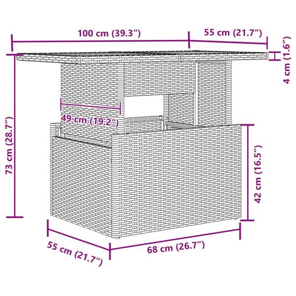 vidaXL S&uacute;prava z&aacute;hradn&yacute;ch pohoviek s &uacute;ložiskom 9 pcs Čierna Poly ratan