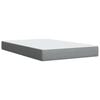 vidaXL Boxspring posteľ s matracom bledosiv&aacute; 120x200 cm l&aacute;tka