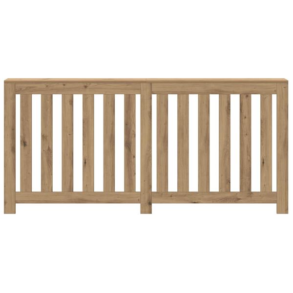 vidaXL Kryt na radi&aacute;tor dub artisan 175x20x82 cm kompozitn&eacute; drevo