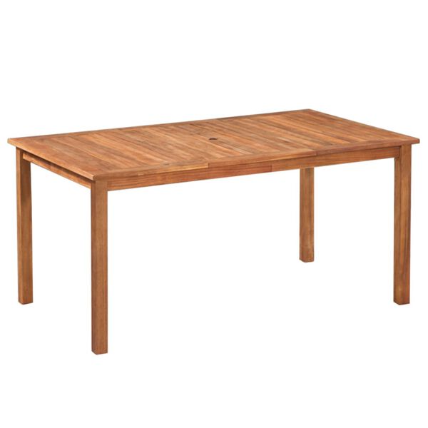 vidaXL 7-dielna vonkajšia jedálenská súprava polyratan čierno-hnedá