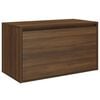 vidaXL Lavica do chodby 80x40x45 cm hned&yacute; dub spracovan&eacute; drevo