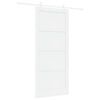 vidaXL Posuvn&eacute; dvere 93 x 211 cm Kompozitn&eacute; drevo Biela