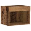vidaXL Zostava TV skriniek 40 x 30 x 30 cm Star&eacute; drevo