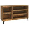 vidaXL Botn&iacute;k dymov&yacute; dub 102x36x60 cm spracovan&eacute; drevo