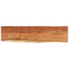 vidaXL Stolov&aacute; doska 160x40x2,5 cm obdĺžnik mas&iacute;vna ak&aacute;cia živ&aacute; hrana