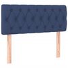 vidaXL Boxspring posteľ s matracom modr&aacute; 120x190 cm l&aacute;tka