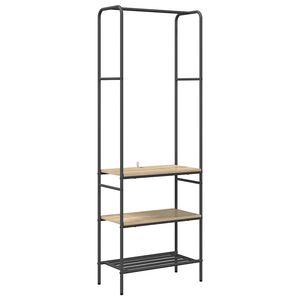 vidaXL Ve&scaron;iak na oblečenie Sonoma dub 60 x 30 x 171 cm