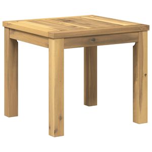 vidaXL Konferenčn&yacute; stol&iacute;k Biela 40 x 40,5 x 36 cm Pevn&eacute; ak&aacute;ciov&eacute; drevo