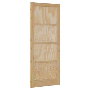 vidaXL Vn&uacute;torn&eacute; dvere 83 x 232 cm Preglejka Pr&iacute;rodn&aacute;
