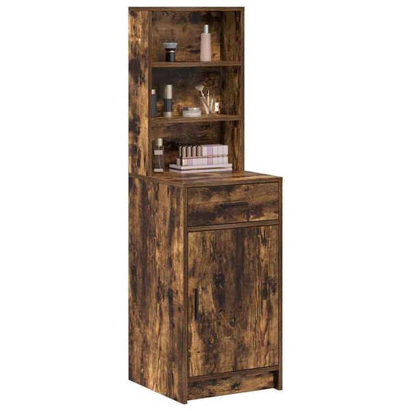 vidaXL Highboard Dymov&aacute; dub 40 x 40,5 x 135 cm Kompozitn&eacute; drevo