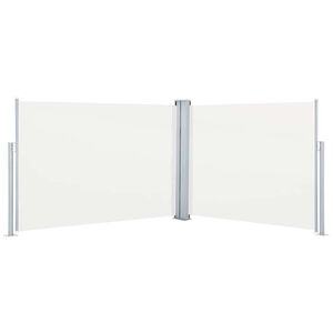 vidaXL Zaťahovacia bočn&aacute; mark&iacute;za, kr&eacute;mov&aacute; 100x1000 cm