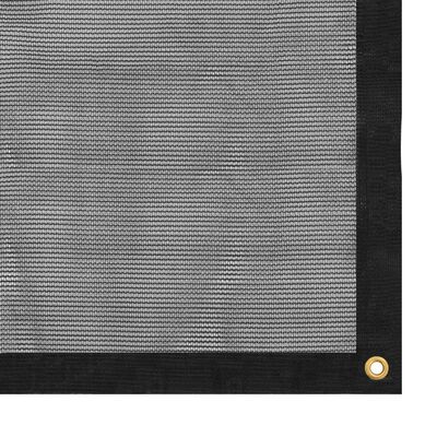 vidaXL Sieť na kontajner čierna 3,5x8 m HDPE