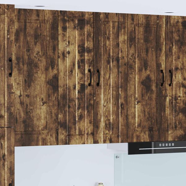 vidaXL Kuchynsk&aacute; skriňa Dymov&aacute; dub 60 x 31 x 100 cm Kompozitn&eacute; drevo