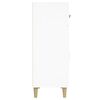 vidaXL Komoda biela 69,5x34x89 cm spracované drevo