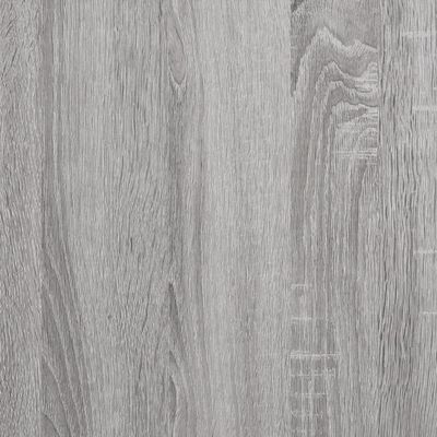 vidaXL Botník sivý dub sonoma 80x35x45 cm spracované drevo