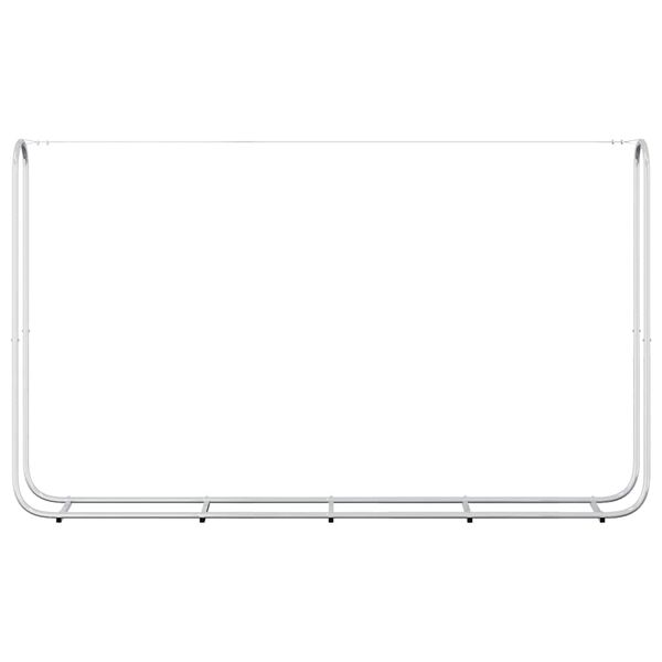 vidaXL Reg&aacute;l na krbov&eacute; drevo 250x25x150 cm, pozinkovan&aacute; oceľ