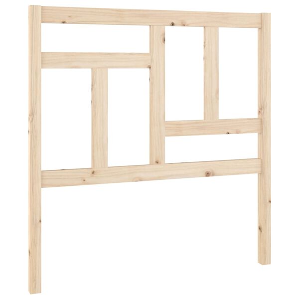 vidaXL Čelo postele 95,5x4x100 cm masívna borovica