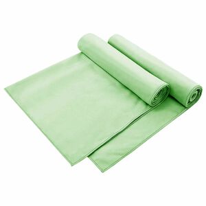 vidaXL Vonkaj&scaron;ie uter&aacute;ky na stoličky 2 ks Zelen&aacute; 130 x 60 cm