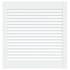 vidaXL Lamelov&eacute; dvierka na skrinku, biele 61,5x59,4 cm, borovica