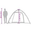 vidaXL Kempingový stan pre 4 osoby hnedý rýchloupínací