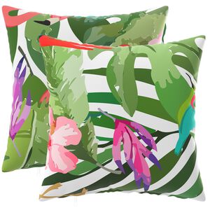 vidaXL Poťah na podložku 2 pcs HEERLEN Viacfarebn&yacute; 30 x 30 cm